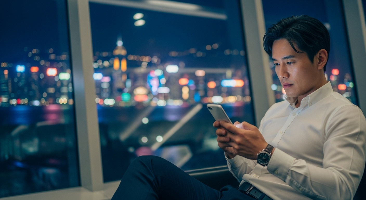 퇴근 후 급히 떠나는 홍콩 밤도깨비 여행자를 위한 익스피디아 당일 특가 예약 및 체크인 가이드