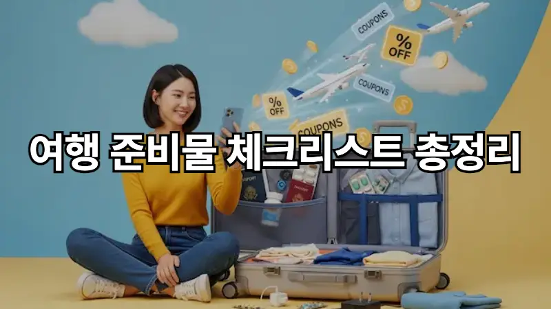 [2026 최신] 완벽한 해외여행 준비물 체크리스트 총정리: 여권 주의사항부터 상비약, 경비 절약 꿀팁까지!
