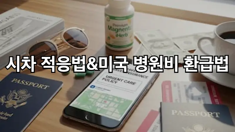 미주·유럽 장거리 여행 필수! 과학적인 '시차 적응 비법' & 미국 병원 진료비 100% 환급 가이드