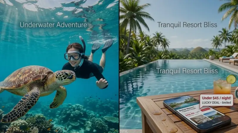 세부보다 뜬다! 필리핀 보홀 자유여행 가성비 숙소 추천 및 투어 비교 완벽 가이드